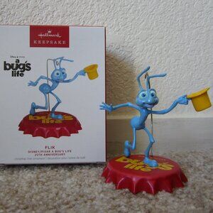 Flik A Bug's Life Disney Pixar 25th Anniversary 2023 Hallmark ornament